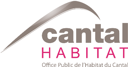 Logo - CANTAL HABITAT- Quadri + OPH du Cantal